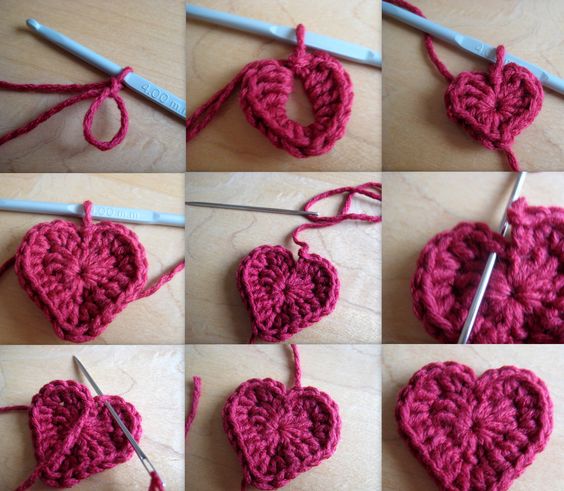 crochet hearts (25)