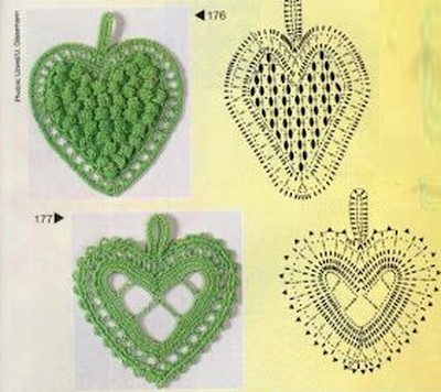 crochet hearts (3)