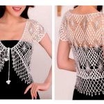 elegante-bolero-de-ganchillo-con-el-patron