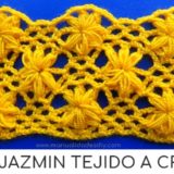 punto jazmin crochet