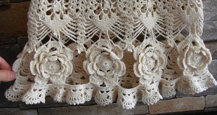 Bellisímo Vestido Crochet Bautismo ⋆ Manualidades Y DIYManualidades Y DIY