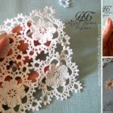 motivo crochet flor