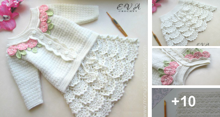 blusas de niña a crochet
