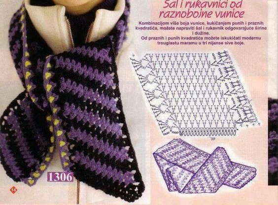 crochet bufandas-tour de cou (5)