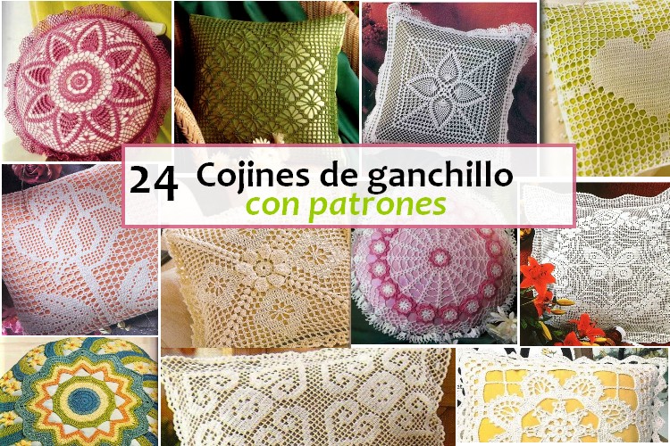 crochet Almofadas espanhol