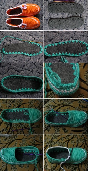 crochet tuto slippers (27)