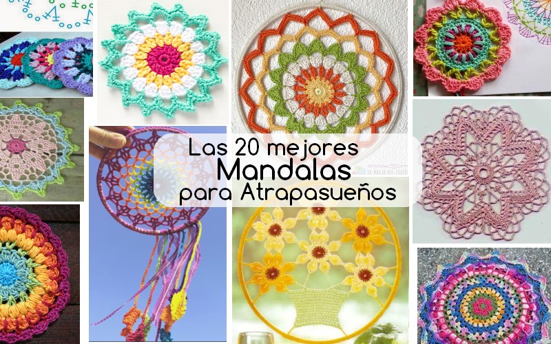 mandalas crochet atrapasuenos espanhol