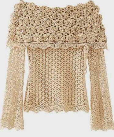 crochet blusa com patrones (9)