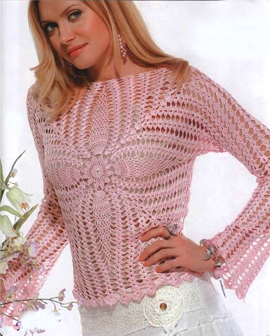 blusa-rosa-crochet