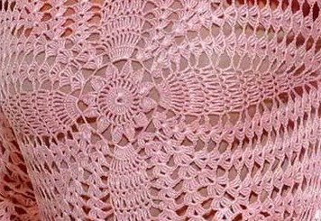 crochet-blusa-rosa