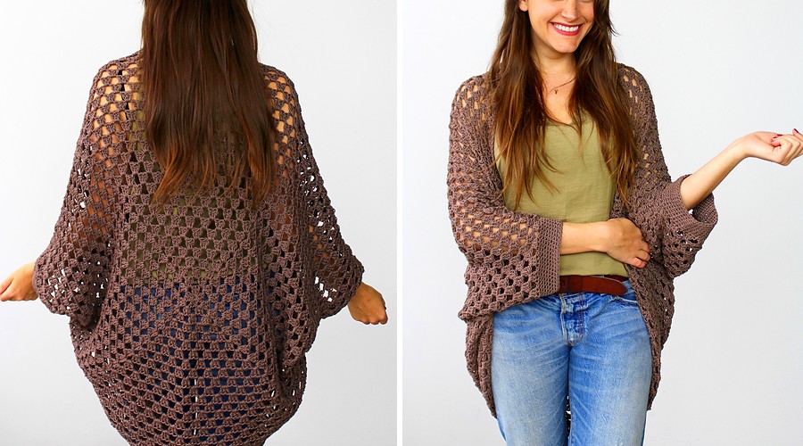 chaqueta facil ganchillo