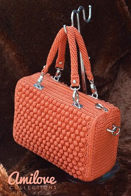 Elegante Bolsa en Crochet con Patrones y Videos ⋆ Manualidades