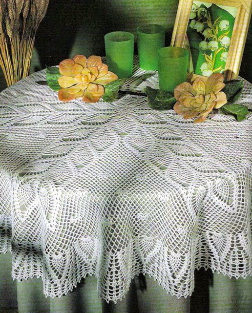 Patrones de Manteles Tejidos a Crochet ⋆ Manualidades Y DIYManualidades