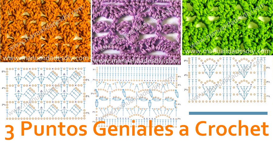 puntos geniales a crochet