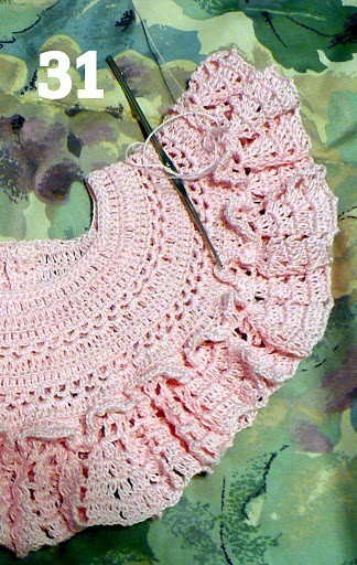 Vestido para Ninas Tejido a crochet con paso a paso ⋆ Manualidades DIY