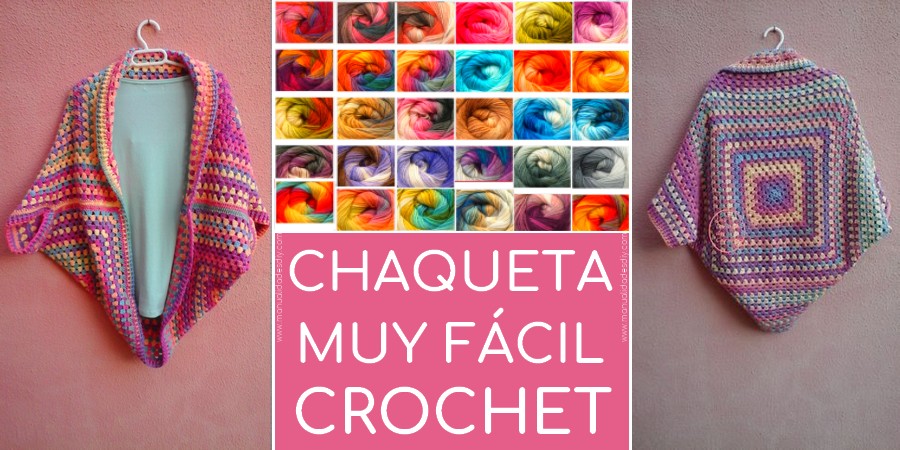 chaqueta crochet facil