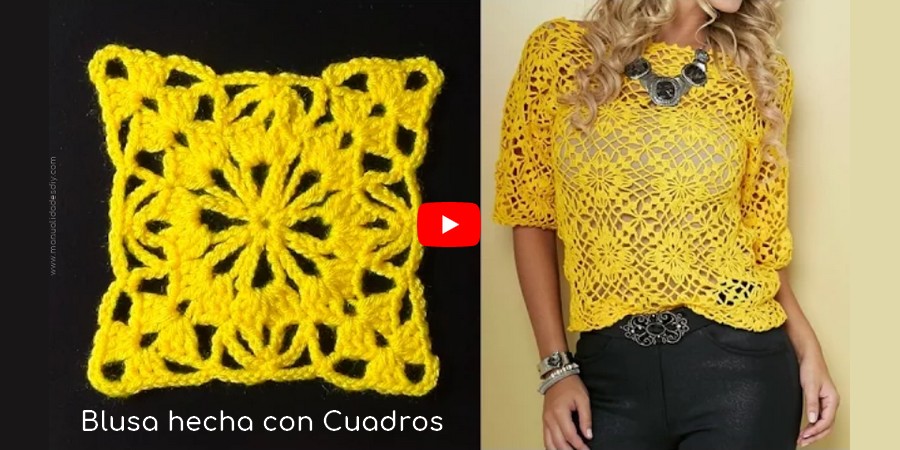 blusa con cuadros