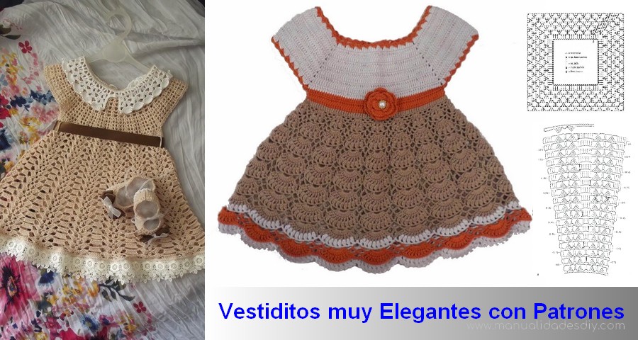 vestiditos muy elegantes con patrones