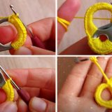 accesorio tejido chapas de lata
