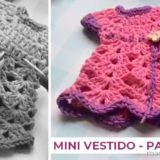 mini vestido en crochet
