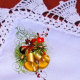 orillas para servilletas navideñas