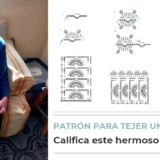 patron tejer mini vestido